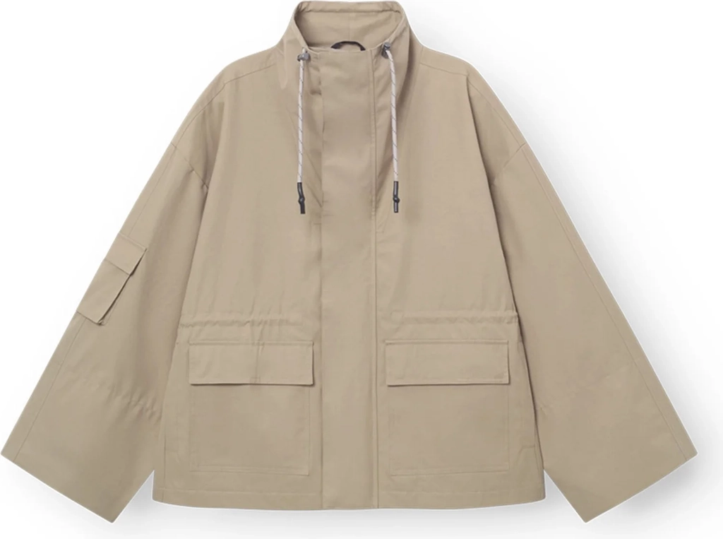 rethinkit Studios Tech Jakke Cloud Kvinde - Beige Taupe