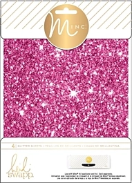 super deal **70%** pink foil glitter for minc american crafts
