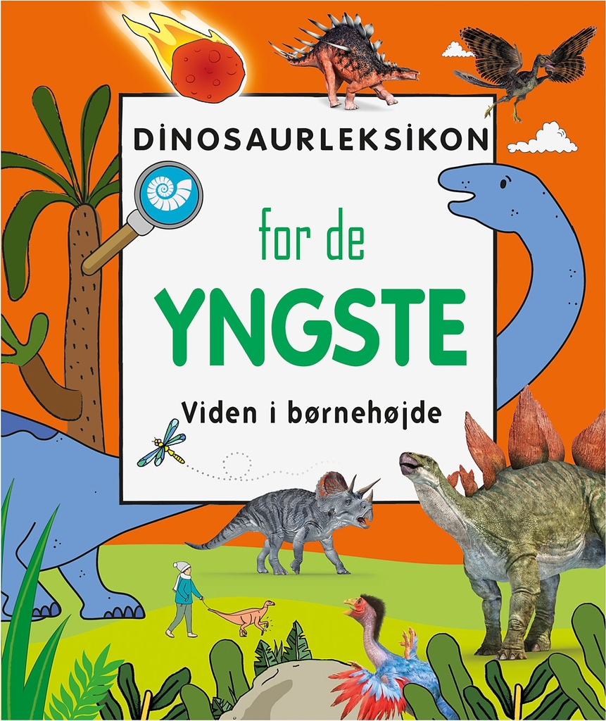 Dinosaurleksikon for de yngste - - Indbundet Bog - Globe - 2019 - Dansk - Booktok.dk