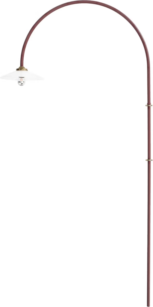 hanging lamp n°2 menie red mvs