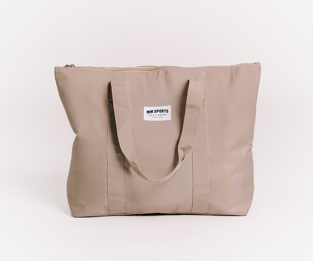 MM Sports Tote Bag Varsity - Taupe