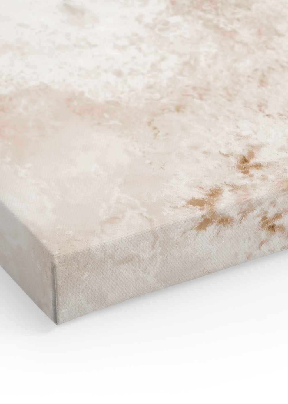 beige golden flow no2 lærred