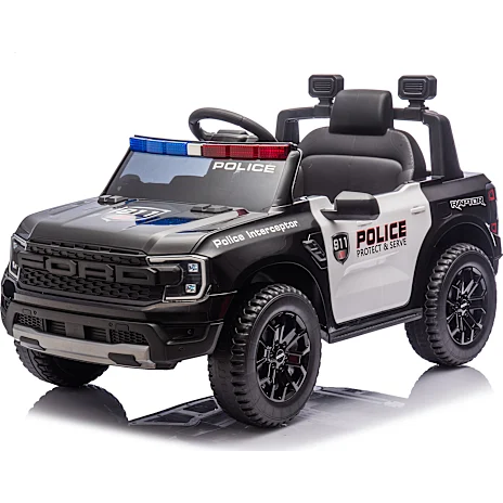 ford ranger wildtrack f707 politibil - sort/hvid