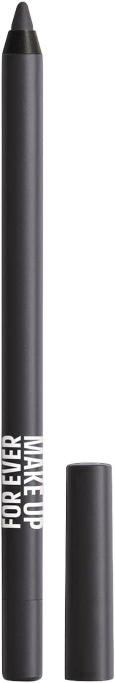 Make Up For Ever Aqua Resist Color Pencil Vandfast Øjenblyant Ekstrem Holdbarhed I 24 Timer - Grå/Sort
