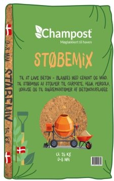 champost støbemix 0-8 mm 15 kg