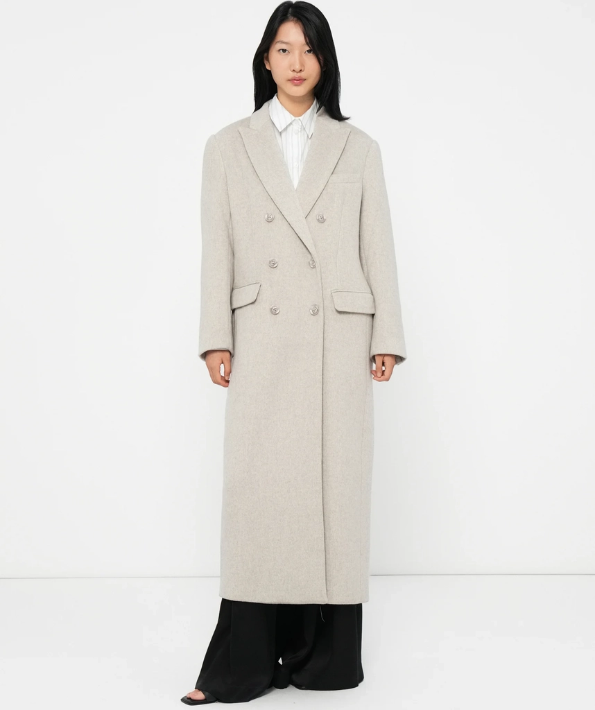 Bruuns Bazaar Fallopiabbabellas Coat - Cream - 34