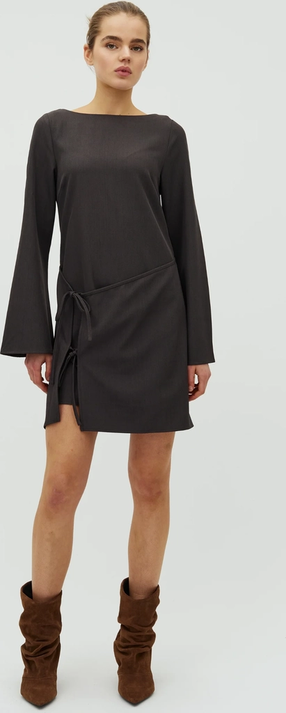 mincio-f kjole - dark grey