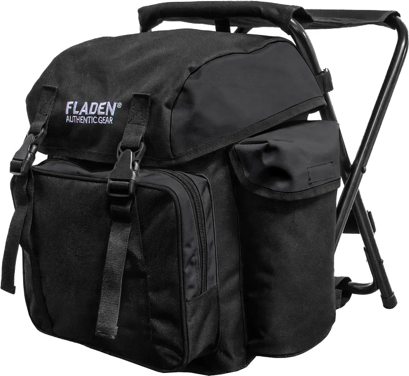 Fladen Ryggsäckstol Authentic Gear black