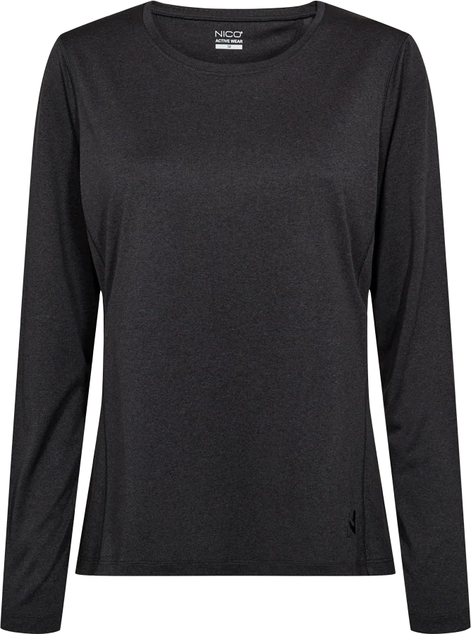 nifemke l/s 26, w - dame fitness bluse