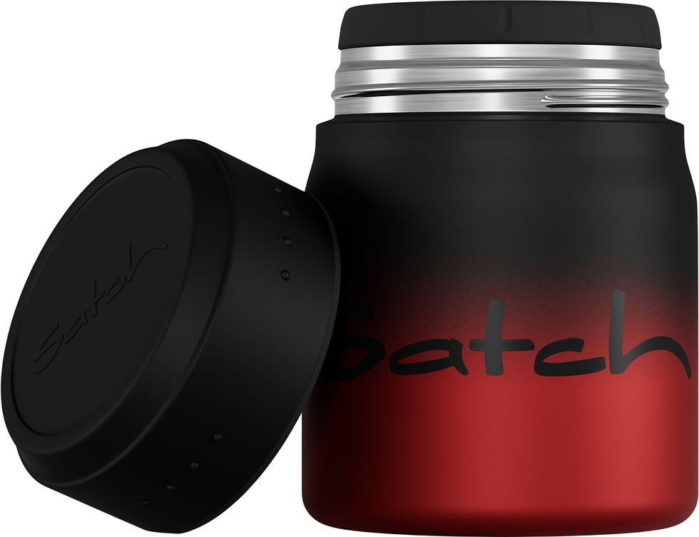 Satch Termomadkasse 0.5 L Black Graffiti Madkasse
