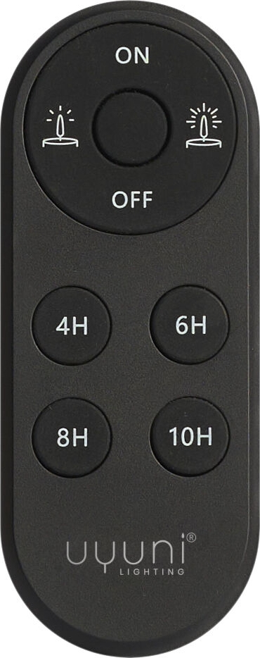 remote control, oval, black