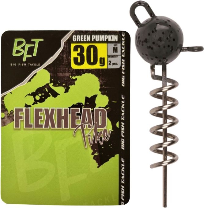 BFT Flexhead Pike Green Pumpkin