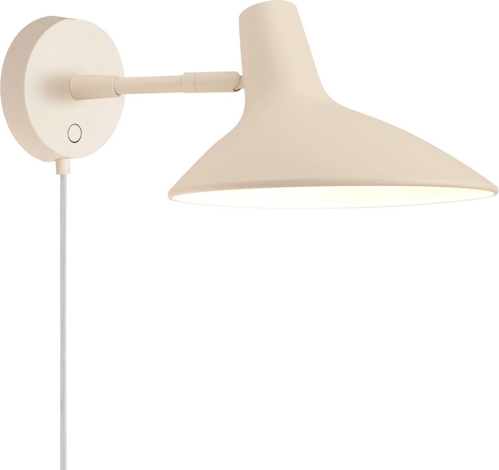 dftp darci væglampe 33,5 cm, sandfarvet