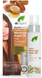 Dr Organic Moroccan Argan Oil - Hair Treatment Serum 100 ml