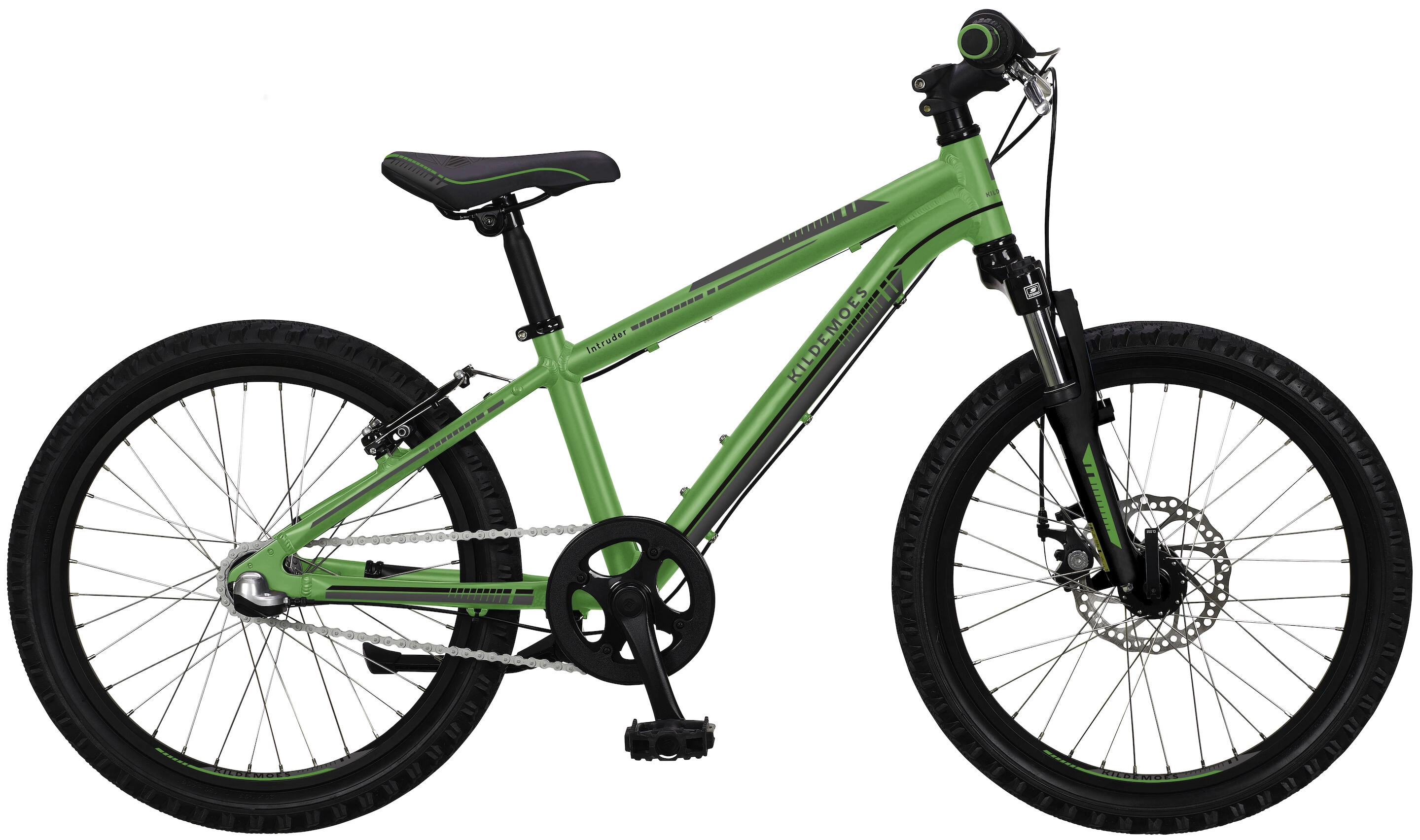 kildemoes intruder 20" - 3 gear - grøn - drengecykel