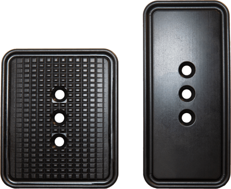 forte® pedal face plates