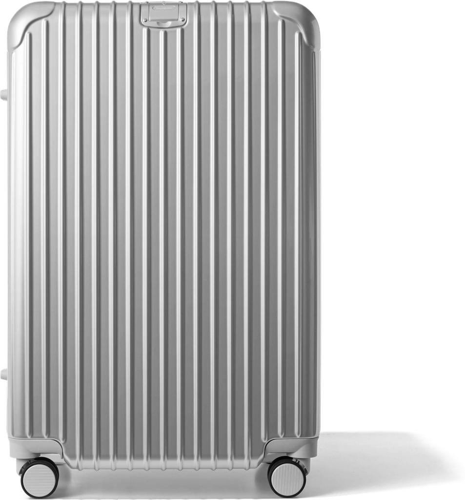 suitcase silver | large