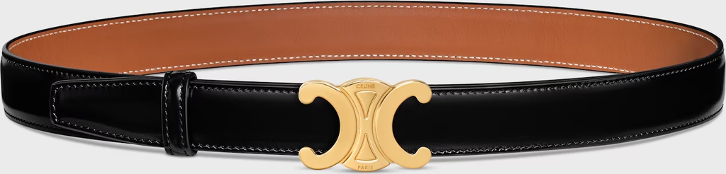 triomphe buckle & reversible strap 25mm