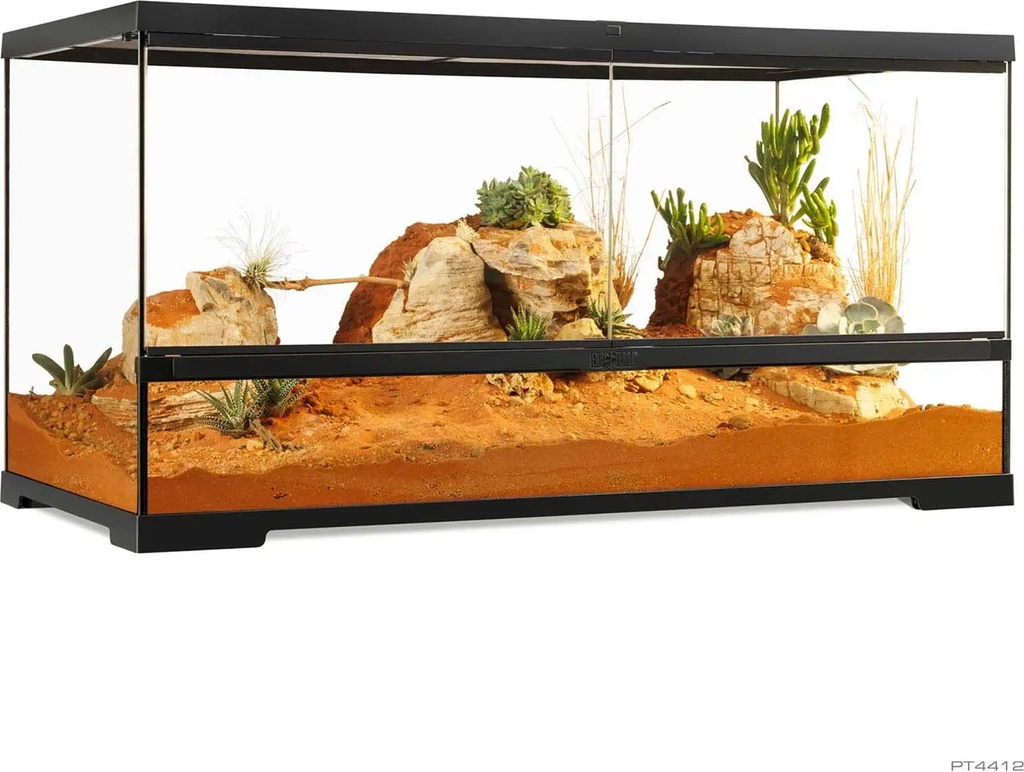exoterra pro terrarium 90x45x45 cm 182 liter