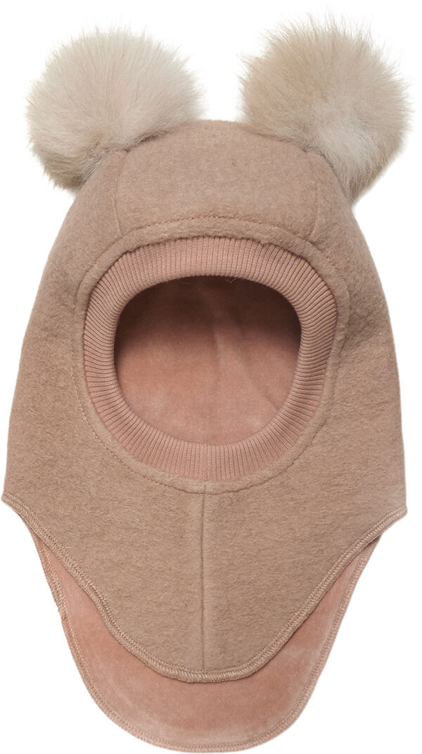 balaclava w. alpaca pompoms