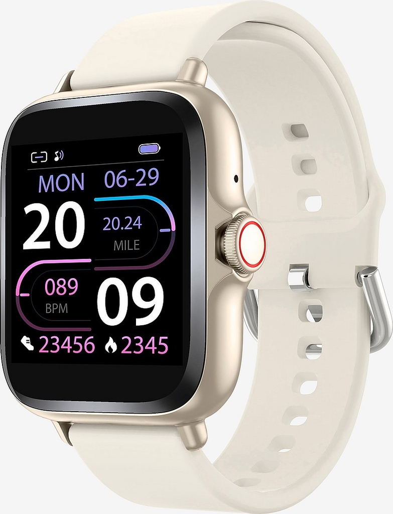 Denver SWC-156BEMK3 Bluetooth Smartwatch - Beige