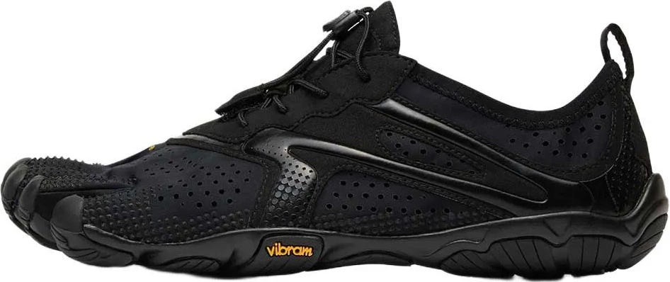 vibram fivefingers v-run total black herre