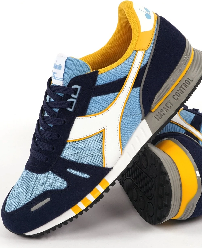 diadora titan trainer sky/yellow/navy