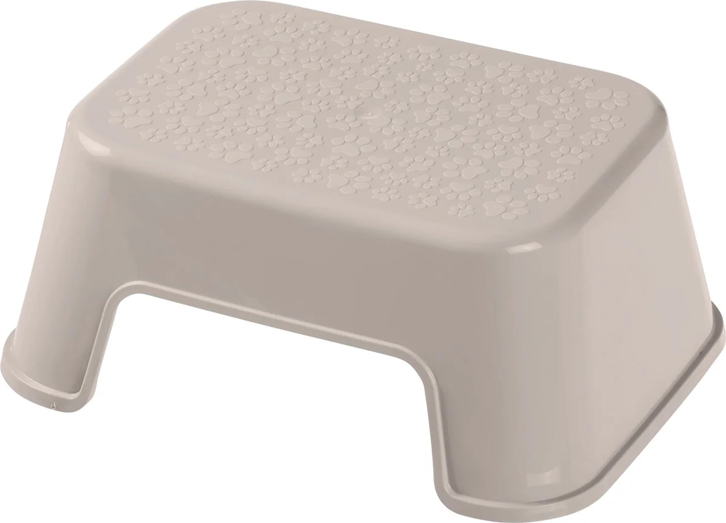orthex børne skammel 16 cm lysegrå plast max 40 kg