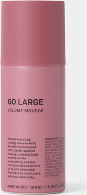 Nine Yards Go Large Volume Mousse 100 ml