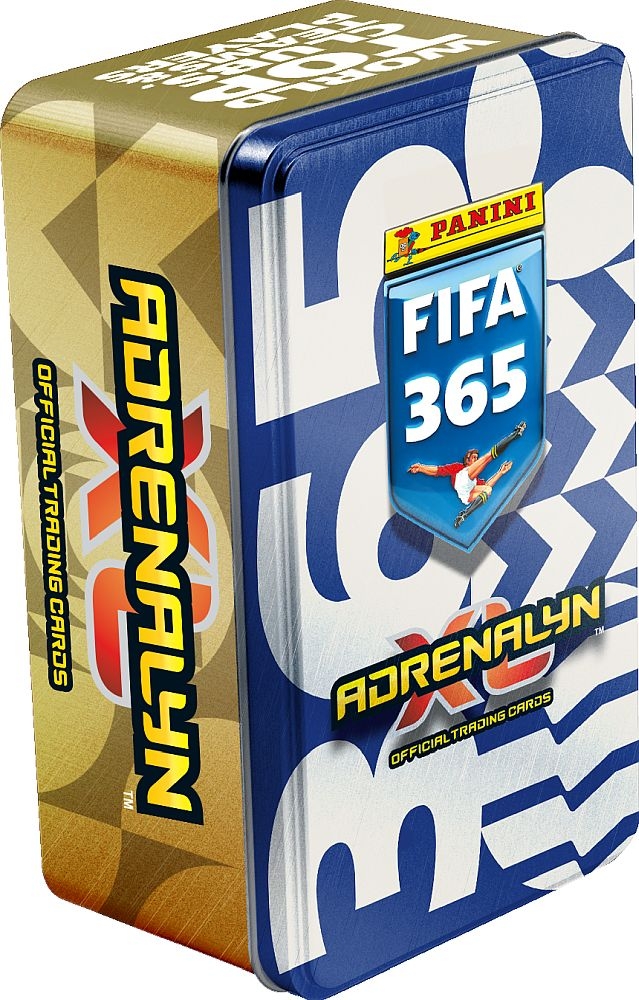 panini adrenalyn xl: fifa 365 2026 nordic edition - mega tin - 10 boosters, 4 limited-kort
