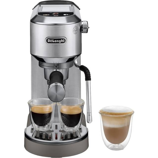 dedica ec890 duo espressomaskine, metal