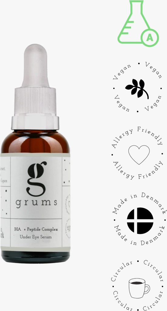 ha + peptide complex under eye serum 15 ml.
