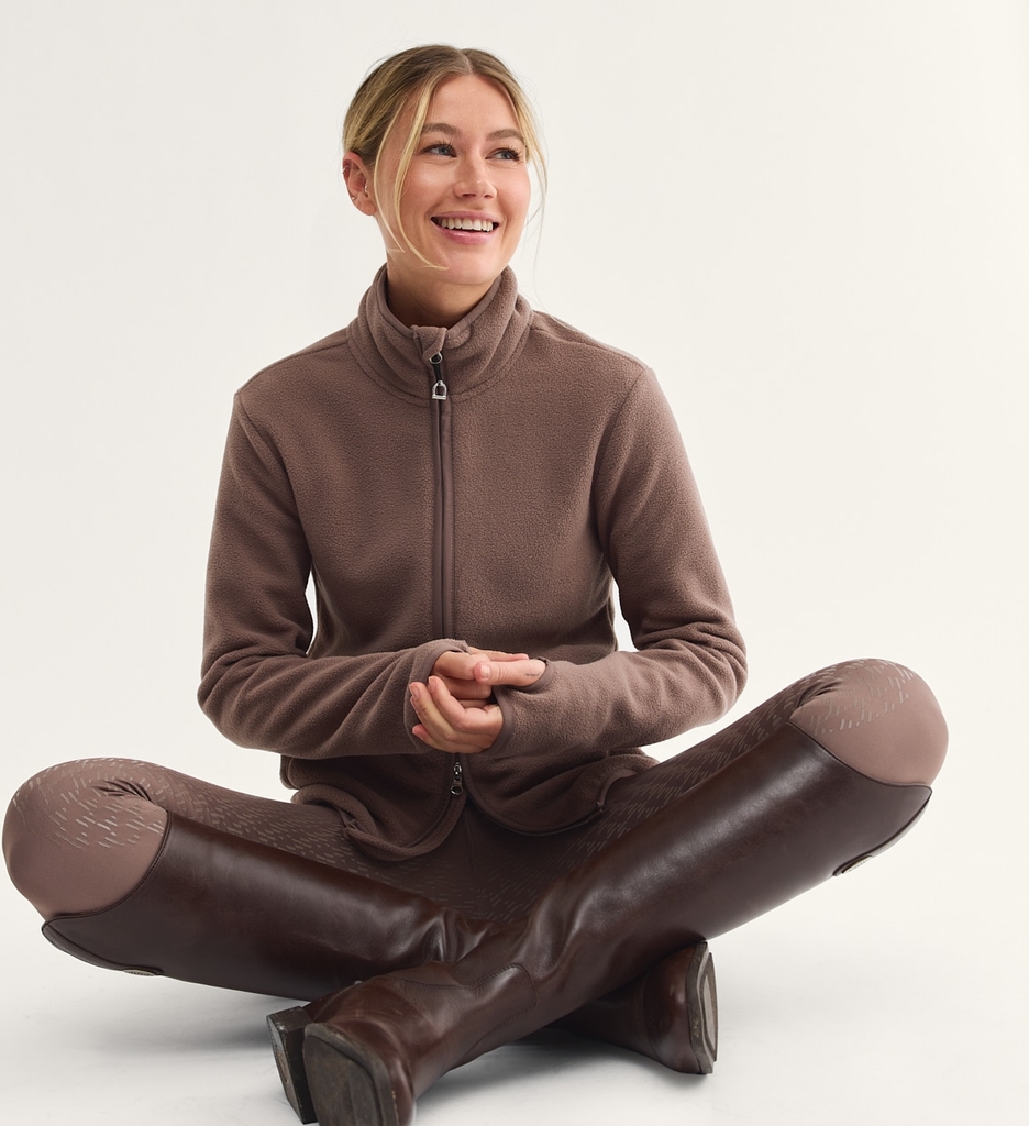 CRW Fleecetrøje New Basic - Mørk Beige