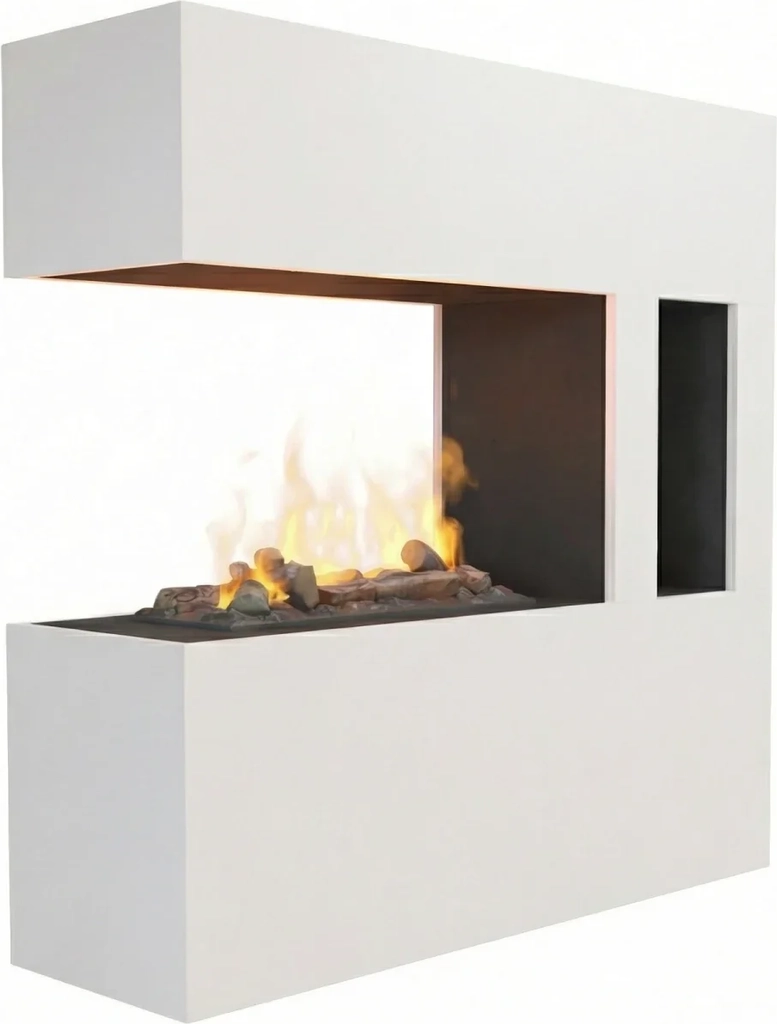 schiller pocket hvid - omc 600 | fritstående vanddamppejs