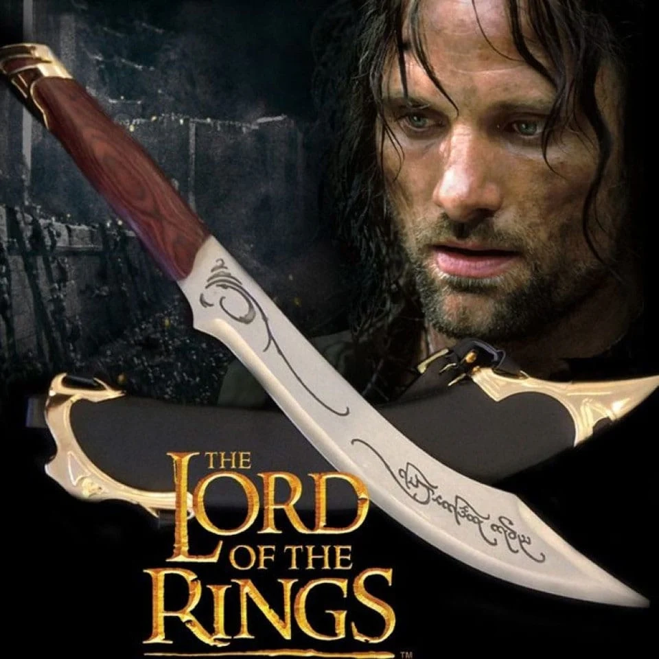 United Cutlery LOTR Replica 1/1 Elven Knife 50 cm Dolk