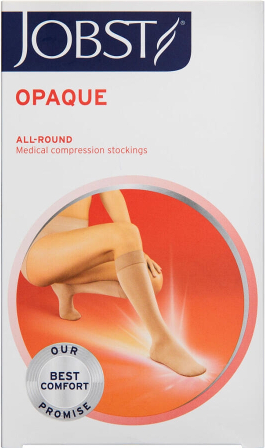 jobst opaque kompressions knæstrømper (m/natural)