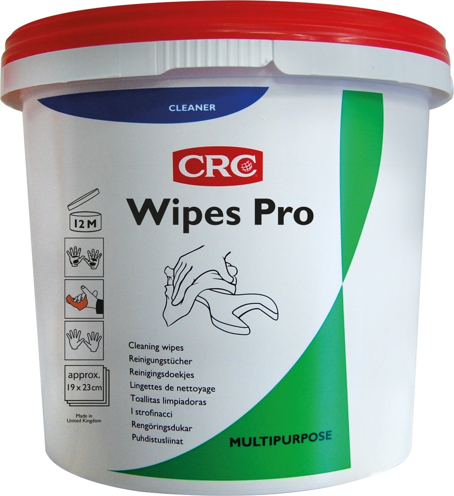 renseservietter wipes pro 100 stk - crc