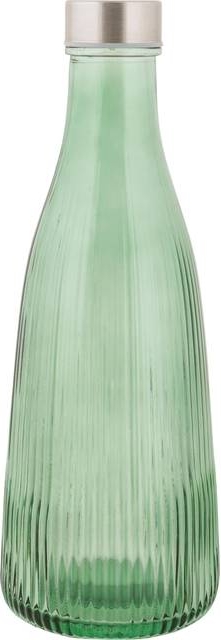 Cosy & Trendy Vandflaske Med Låg Glas 1l Mørkegrøn H28cm Termoflaske 6stk