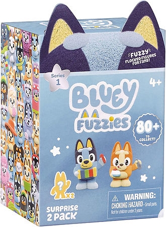 Bluey Fuzzies Minifigurer 2 Pack