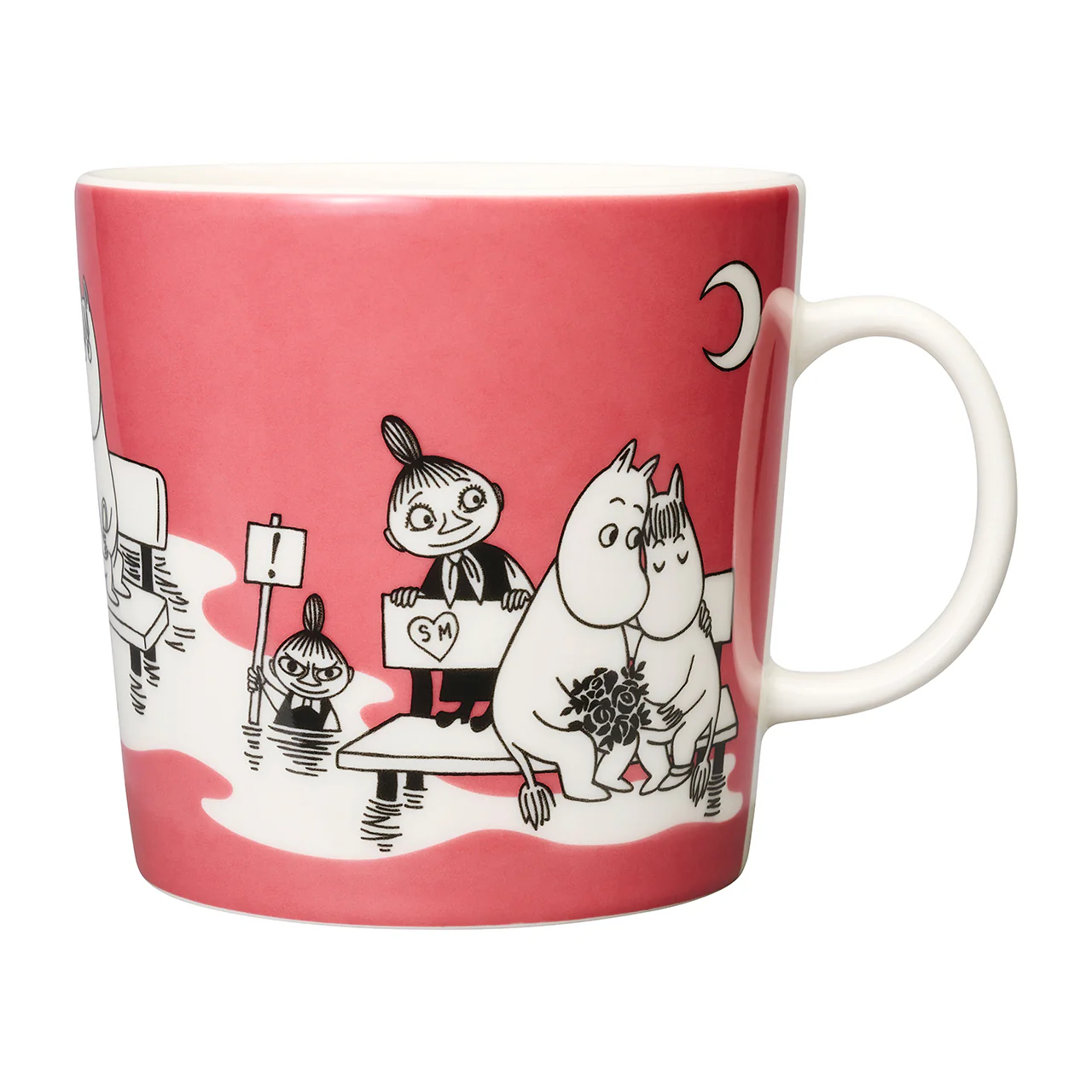 mumin mugg 0,4l rosa