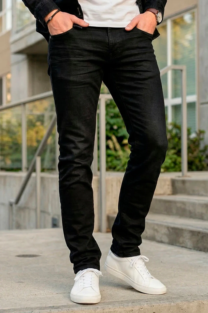 !Solid Jeans 'SDTomy Joy'  black denim