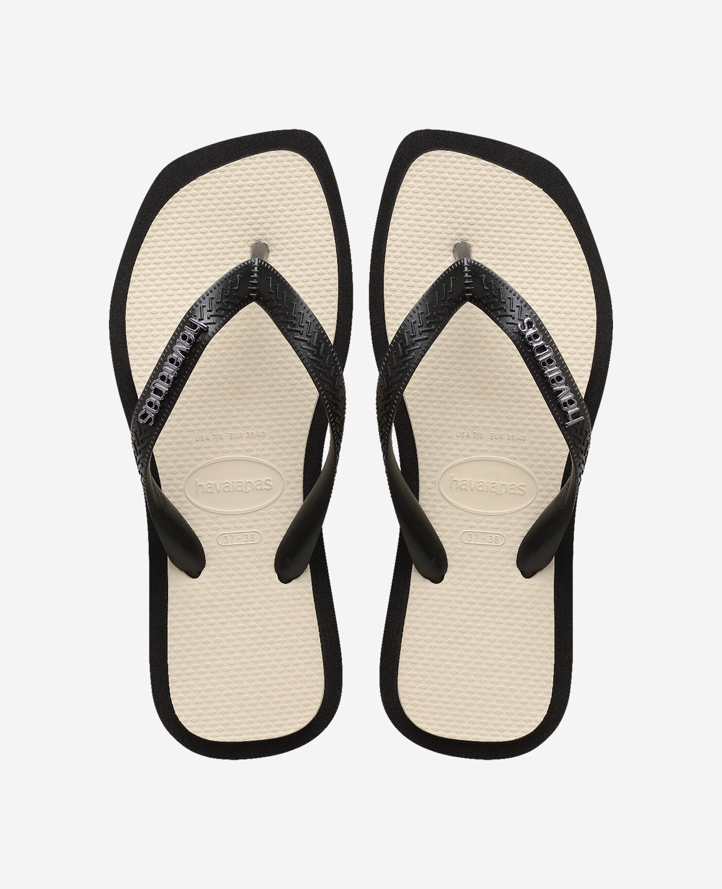 Havaianas Klipklappere Top Square Fusion - Black