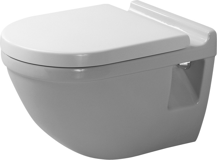 Duravit Starck 3 væghængt toilet i hvid - 540x360 mm.