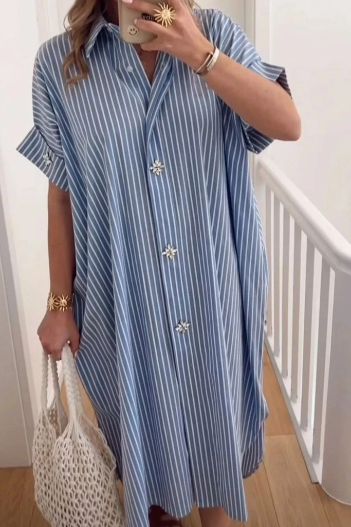 sara diamante dress shirt |&nbsp;blue