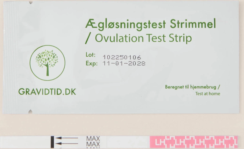 Gravidtid Ægløsningstest Strimmel 10-100 stk.