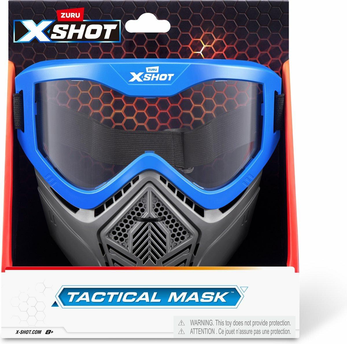 x- shot excel maske blå
