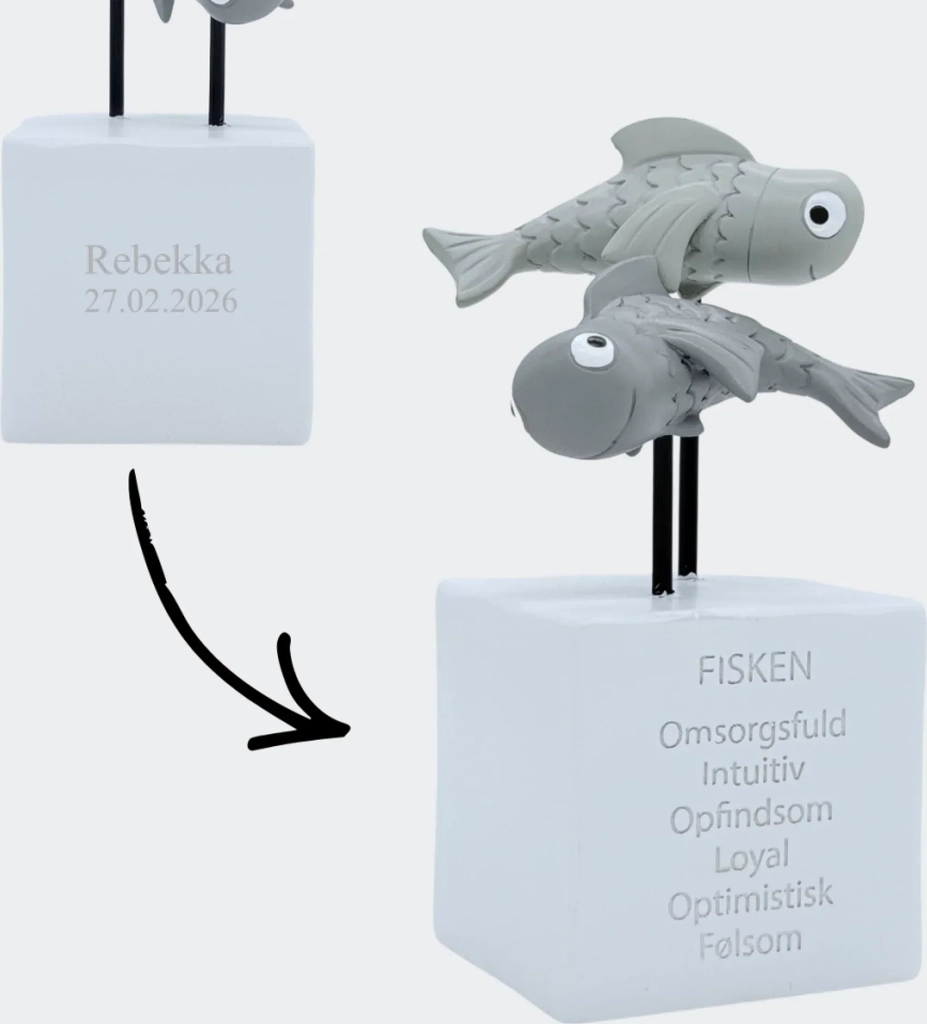 Kids by Friis Sparebøsse Stjernetegn Fisken