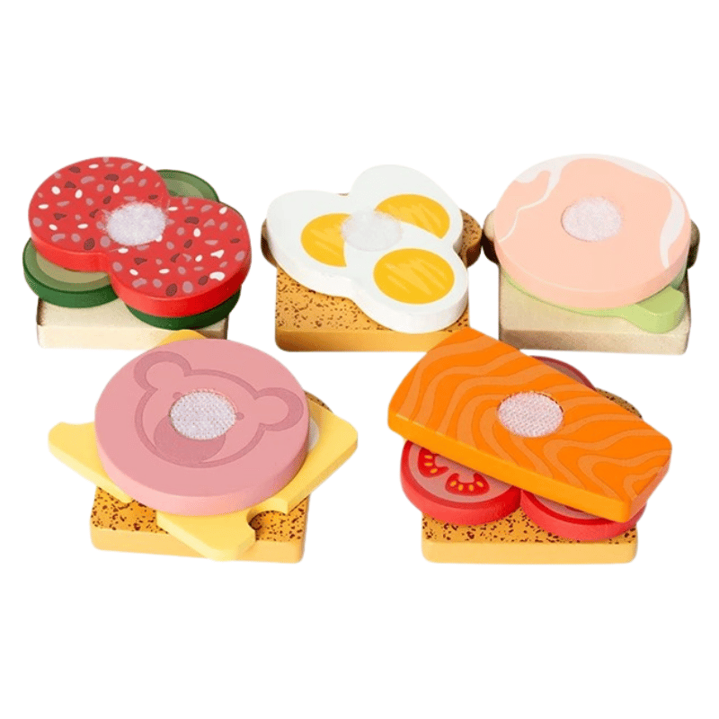 mamamemo legemad i træ - sandwich
