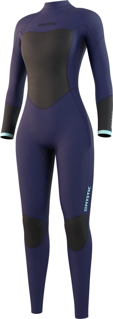 Womens Wetsuit Mystic Star 5mm Back Zip (XS - Night Blue)