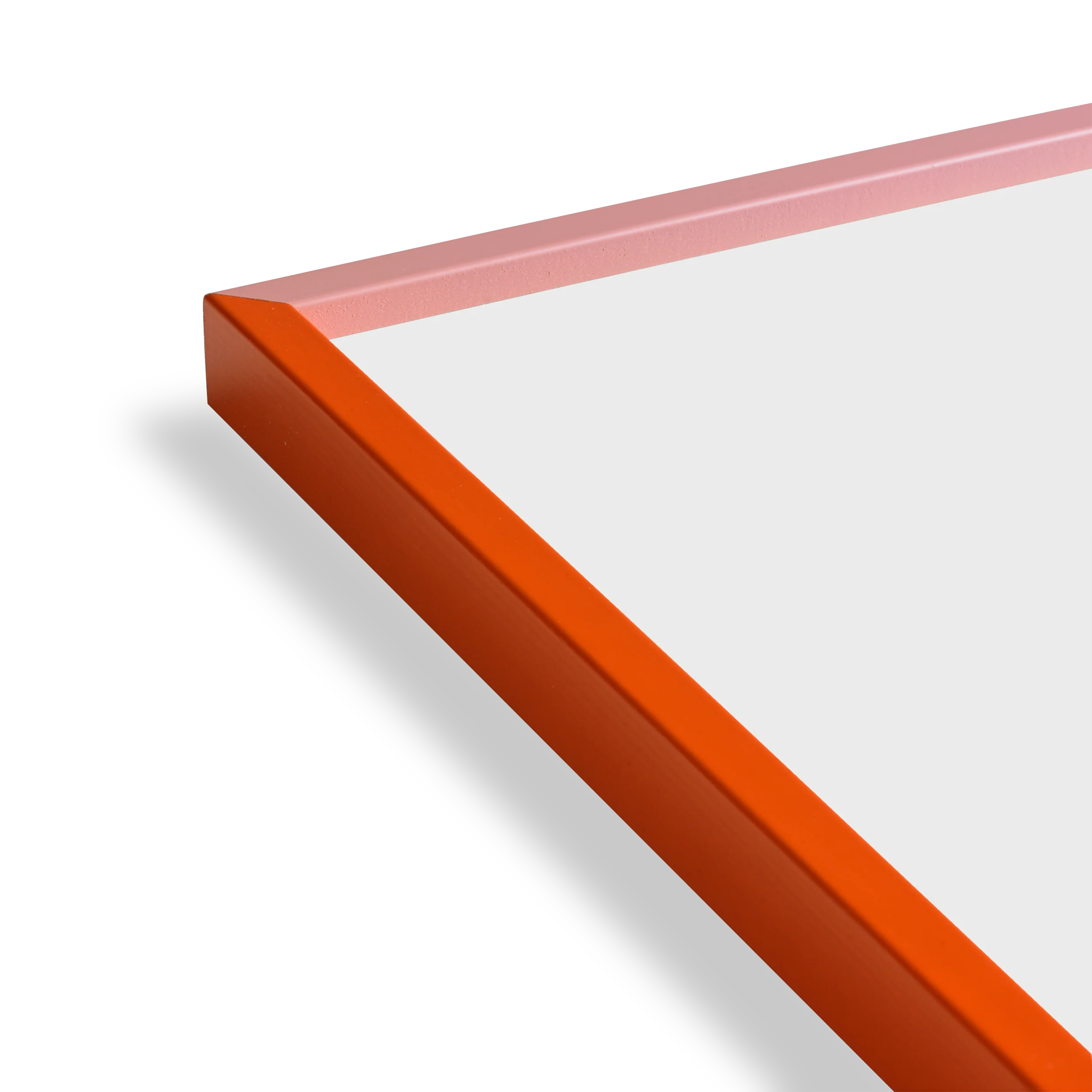 frame - orange/pink timber